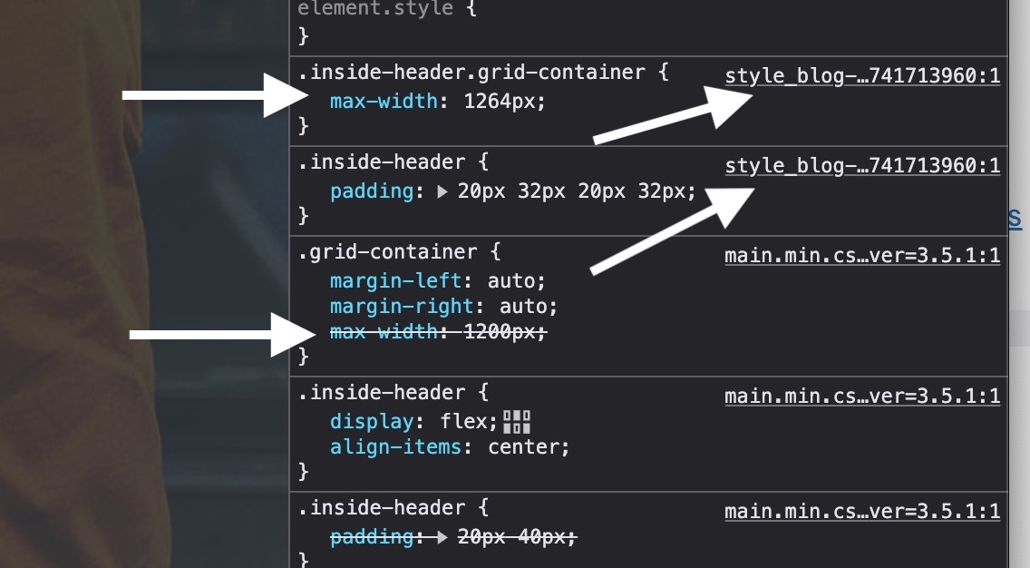 GP global CSS